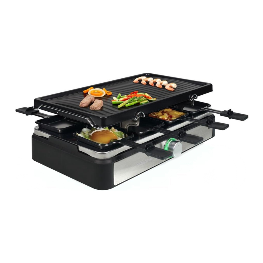 Tristar RA-2726 - Raclette Grill Manual