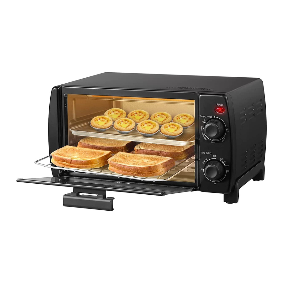 Comfee CFO-BB101 Toaster Oven Retro Manuals