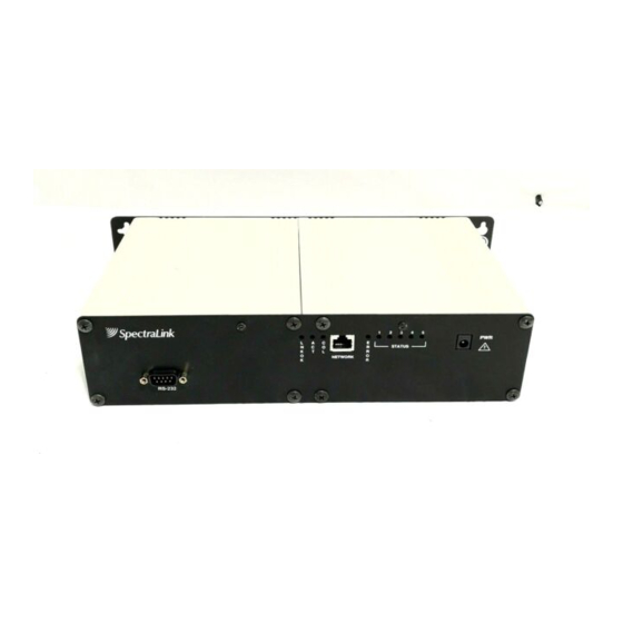 SpectraLink SVP100 Installation, Configuration And Administration