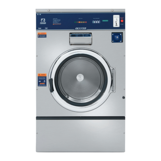 Dexter Laundry WC 00XA-12EC X Series Instruction Manual