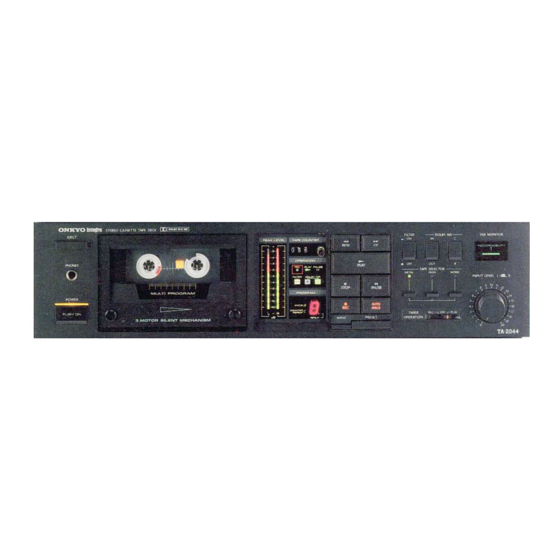 Onkyo TA-2044 Manuals