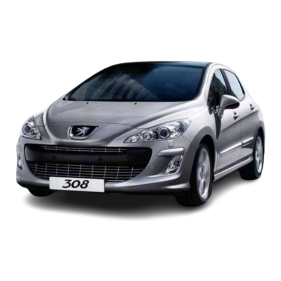 PEUGEOT 308 Handbook