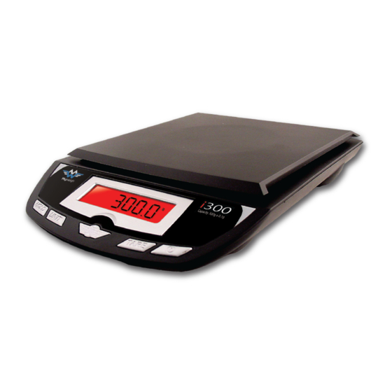 MyWeigh i300 User Manual