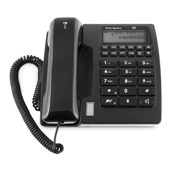 Doro 915c Syntiro User Manual