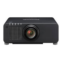 Panasonic PT-RW930 Operating Instructions Manual