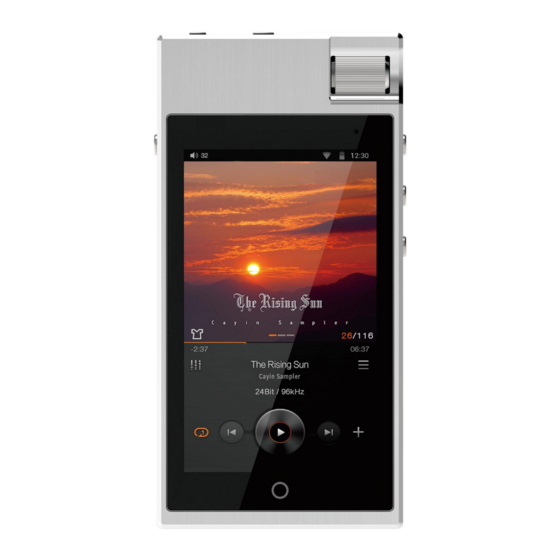 Cayin N5 MK2S User Manual