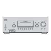 Sony STR-DG700 Operating Instructions Manual