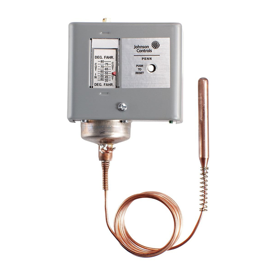 Johnson Controls A70 Series Installation Sheets Manual