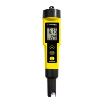 Trotec BW10 Quick Start Manual
