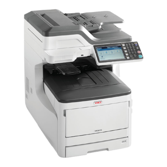 OKIDATA MC873 Manual