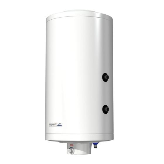 Aquastic AQ IND75FC Installation And Owner's Manual