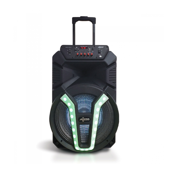 Axess 15” MEGA BLAST Manual