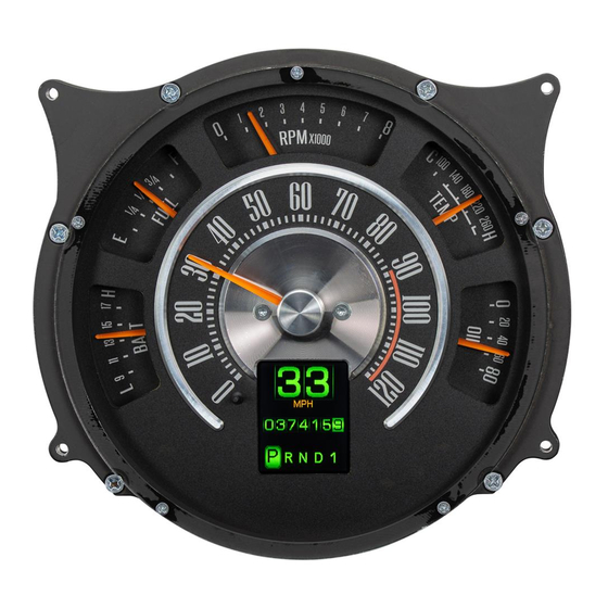 Dakota Digital Retrotech RTX-66F-BRO Instrument Installation