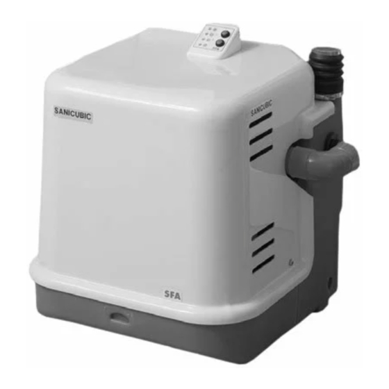 SFA SANICUBIC AL02-R90 Installation Instructions Manual