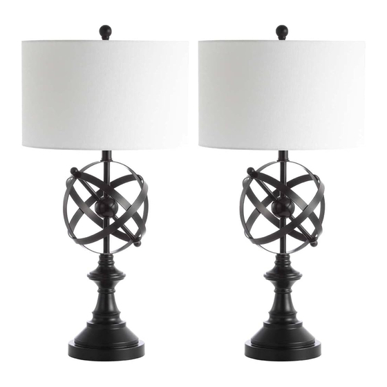Safavieh Lighting MYLES TBL4195 Manual