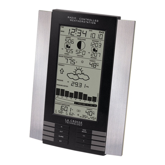 La Crosse Technology WS-8025AL Manuals