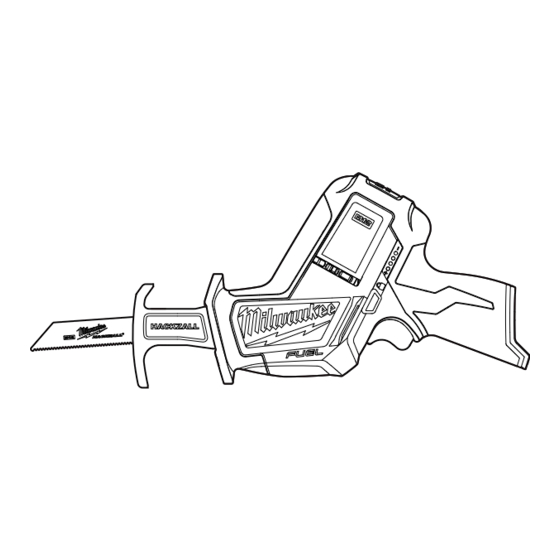 Milwaukee M12 FUEL HACKZALL 2520-21XC Operator's Manual