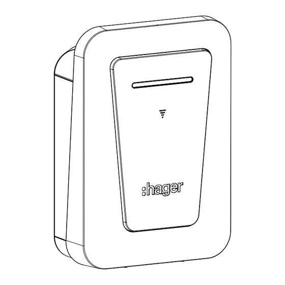 hager XVR111C Series Installation Instructions Manual