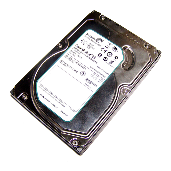 Seagate Constellation ES Product Manual