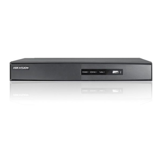 HIKVISION DS-7204HVI-SH series Quick Operation Manual