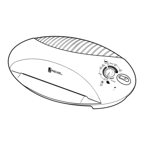 Rexel LP25 Operating Instructions Manual