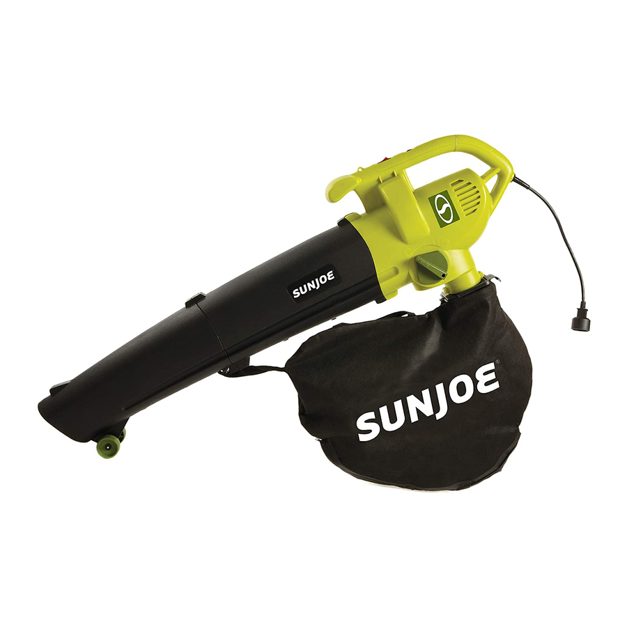 sunjoe SBJ604E-RM Operator's Manual