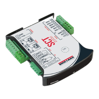Rice Lake SCT-2200 Quick Setup Manual