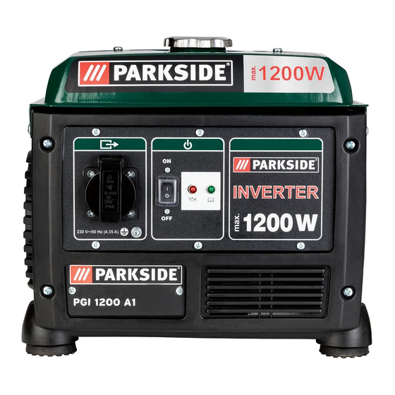 Parkside PGI 1200 A1 Operating And Safety Instructions, Translation Of Original Operating Manual
