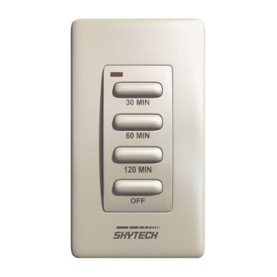Skytech TM/R-1 Installation And Operating Instructions