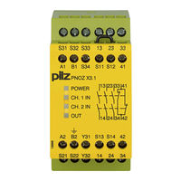 Pilz PNOZ X3.1 Operating Instructions Manual