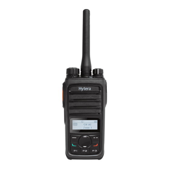 Hytera PD562 User Manual