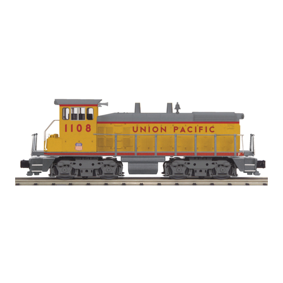 MTHTrains Rail King SW-1500 Diesel Engine Operator's Manual