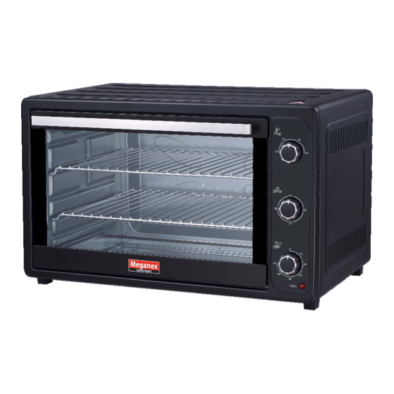 User Manuals: Meganex MEG119U Powder Coating Oven