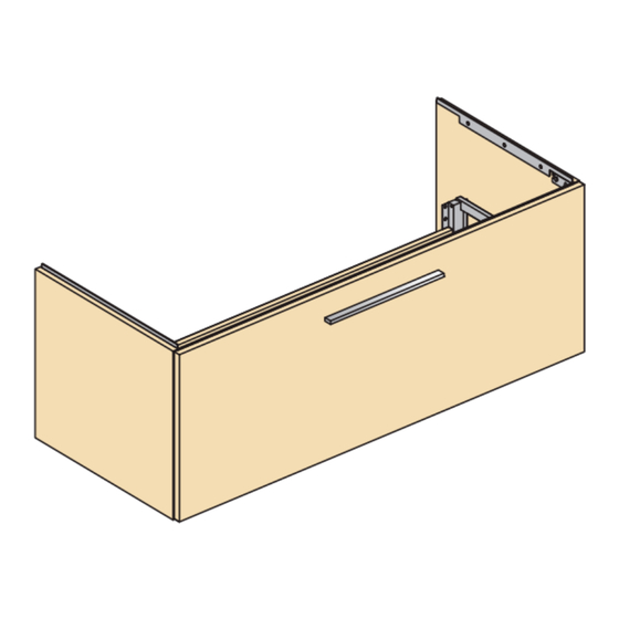 Ideal-Standard I-Life B T5270DU Installation Manual
