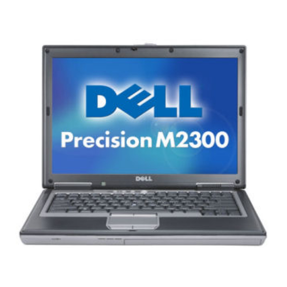 Dell PRECISION PP18L Quick Reference Manual