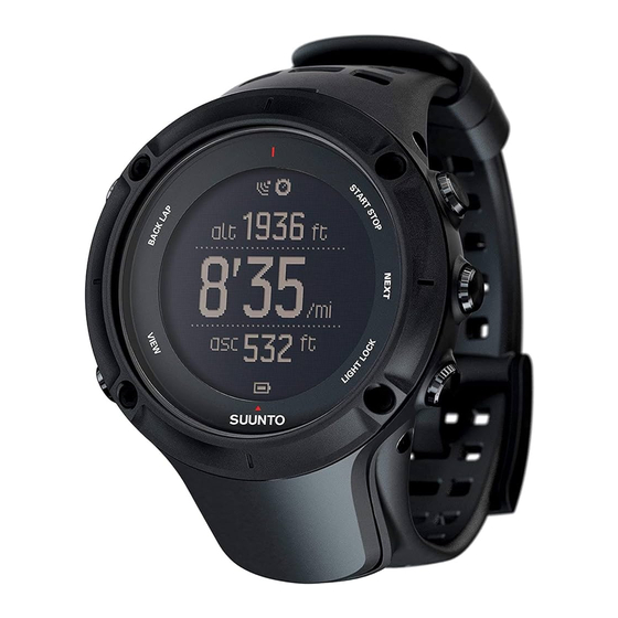 Suunto AMBIT3 RUN 1.0 User Manual