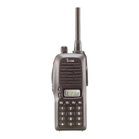 Icom IC-F3GT Service Manual