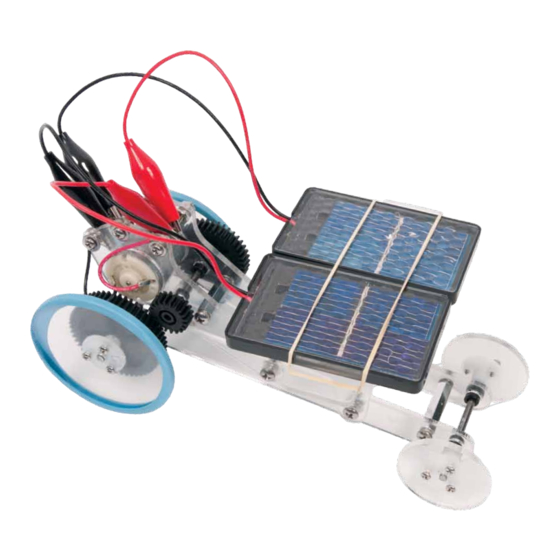 pitsco Clearly Solar Car User Manual