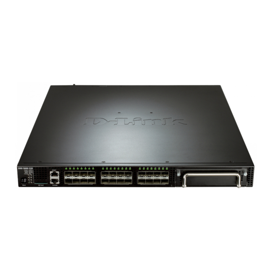 D-Link DXS-3600 Series Reference Manual