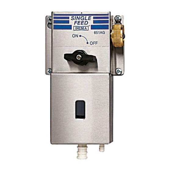 DEMA 651GAP-1 Installation Instructions Manual
