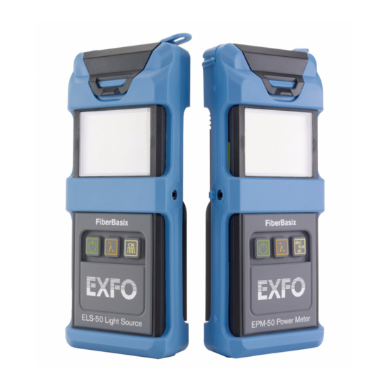EXFO EPM-50 User Manual
