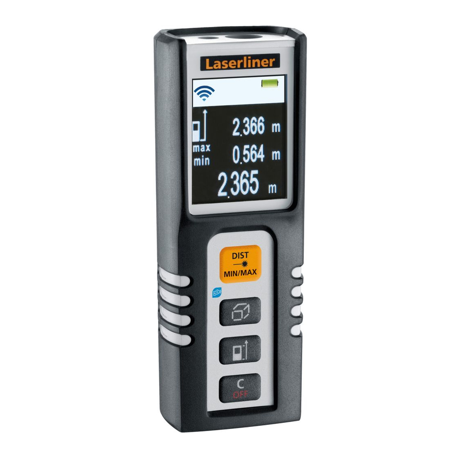 LaserLiner DistanceMaster Compact Plus Manual
