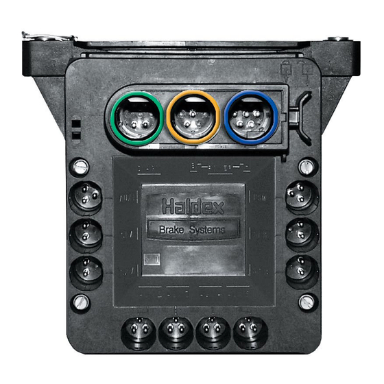 Haldex EB Plus Operator's Manual
