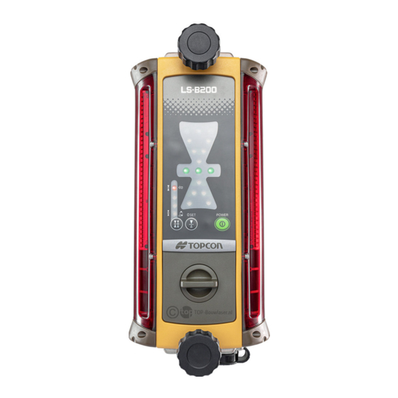 Topcon LS-B200 Instruction Manual