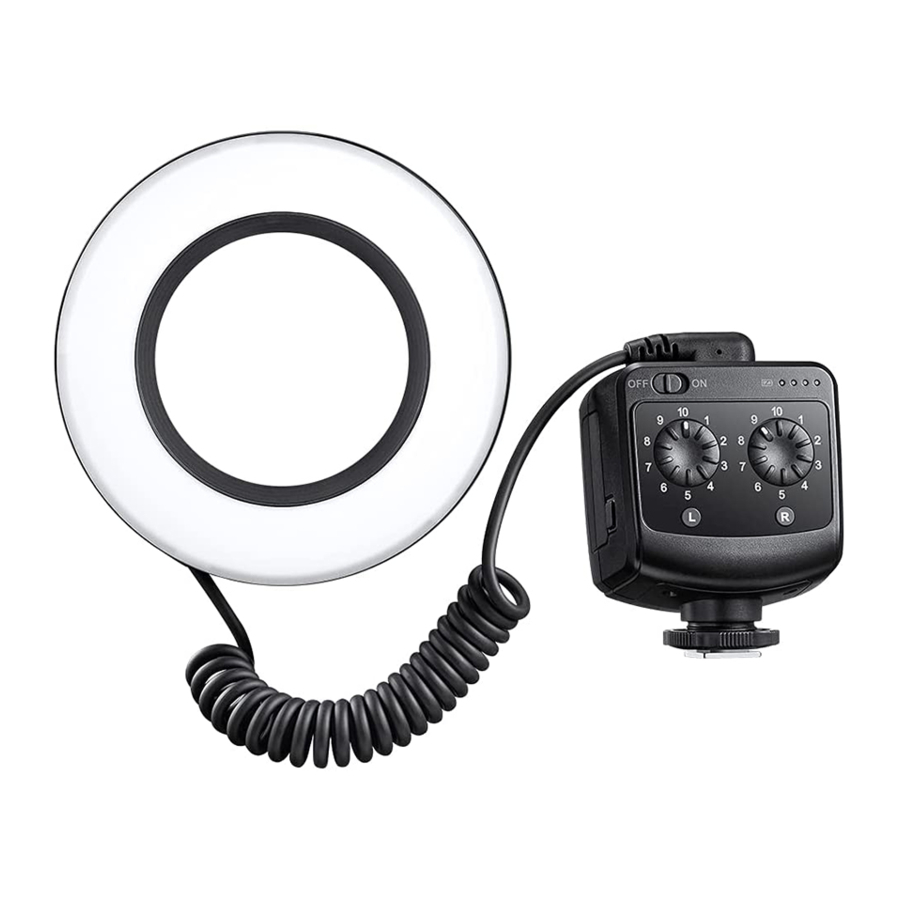Godox RING72 - Macro LED Ring Light Manual
