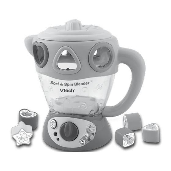 VTech 80-100100 - Sort & Spin Blender User Manual