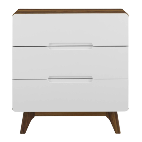 modway CHEST OF DRAWERS MOD-6074 Assembly Instructions Manual
