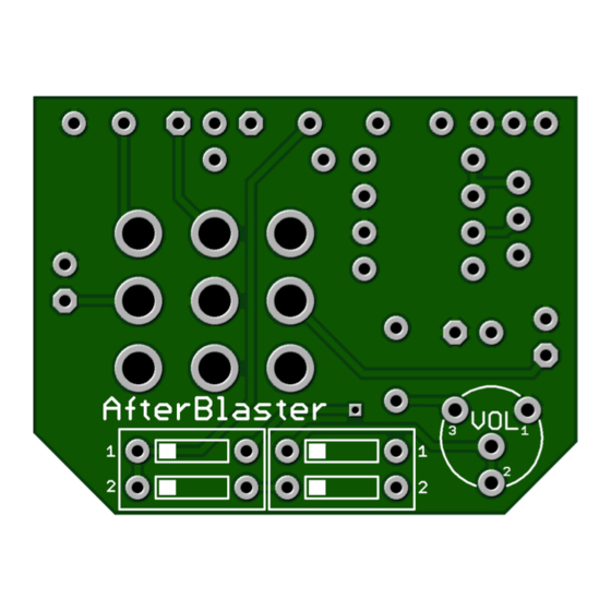 GuitarPCB AfterBlaster Build Instructions