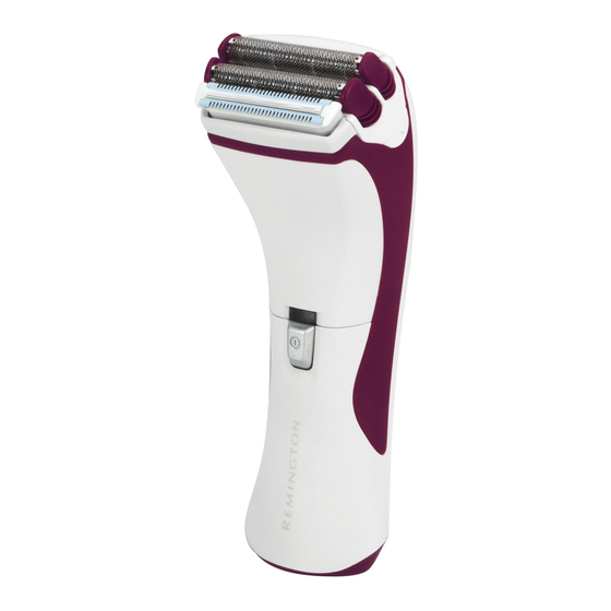 Remington Smooth & Silky WDF3600 Manual