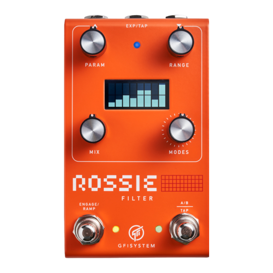 GFI System ROSSIE User Manual